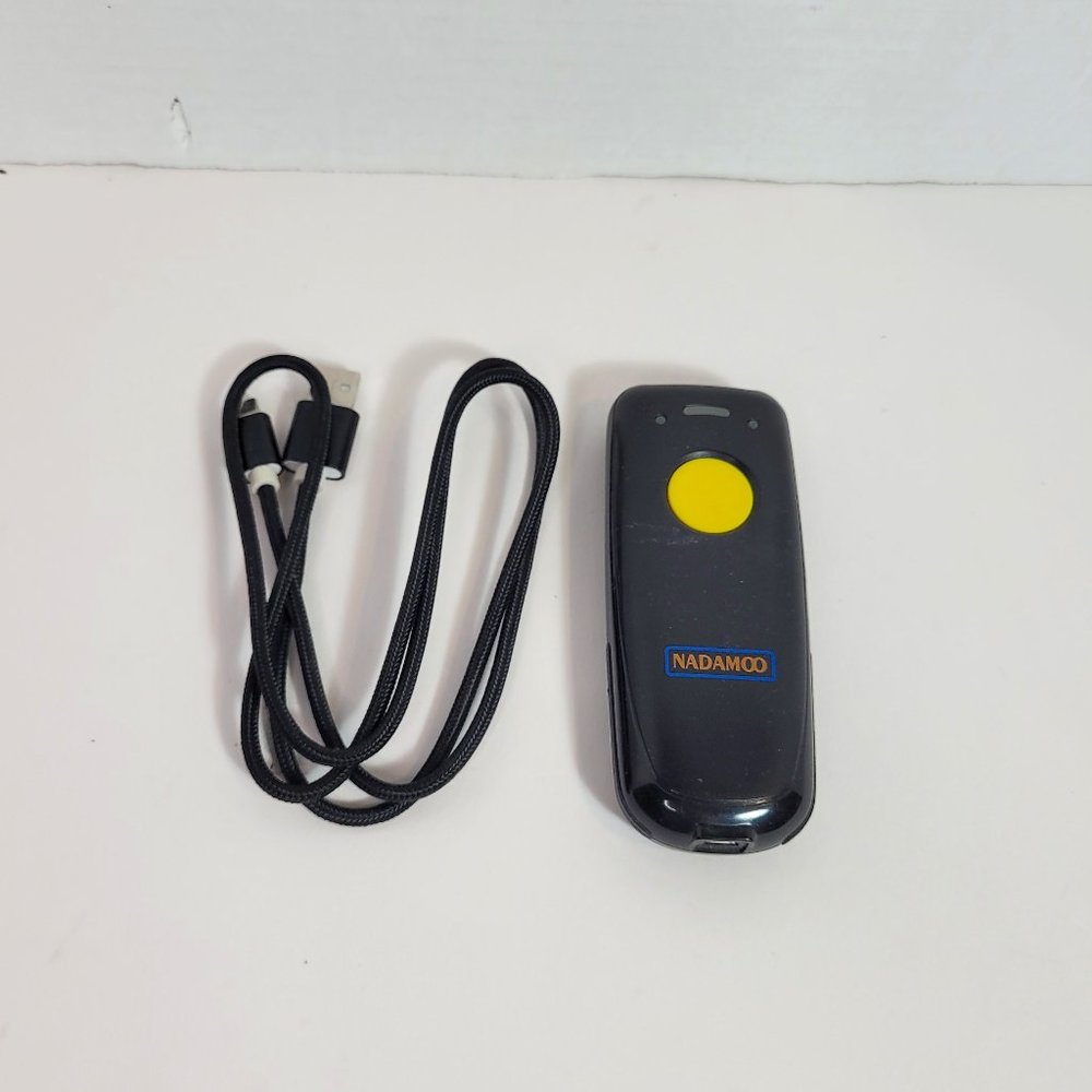 Nadamoo Wireless 2D Barcode Scanner For IOS Android Windows Mac w/ Usb Wire